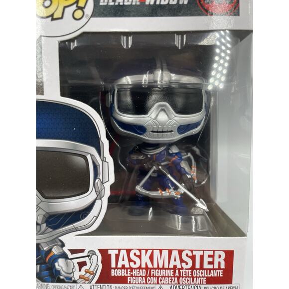 Funko POP! Marvel TASKMASTER Black Widow (Bow & Arrow) 606 Vinyl Figure NEW - Picture 2 of 7